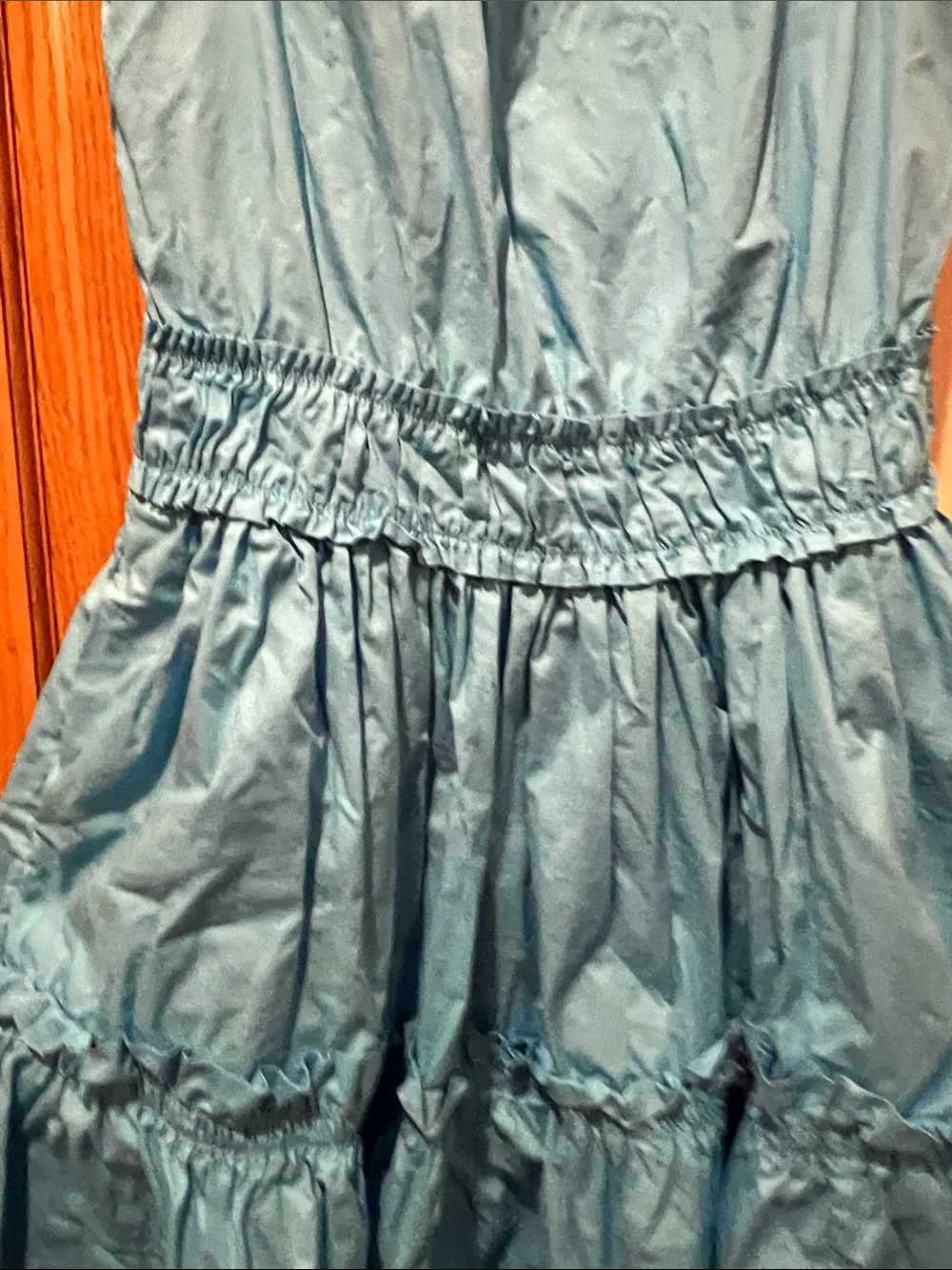 Lilly Pulitzer Elina Stretch Cotton Dress in Cumulus Blue - Picture 3 of 5